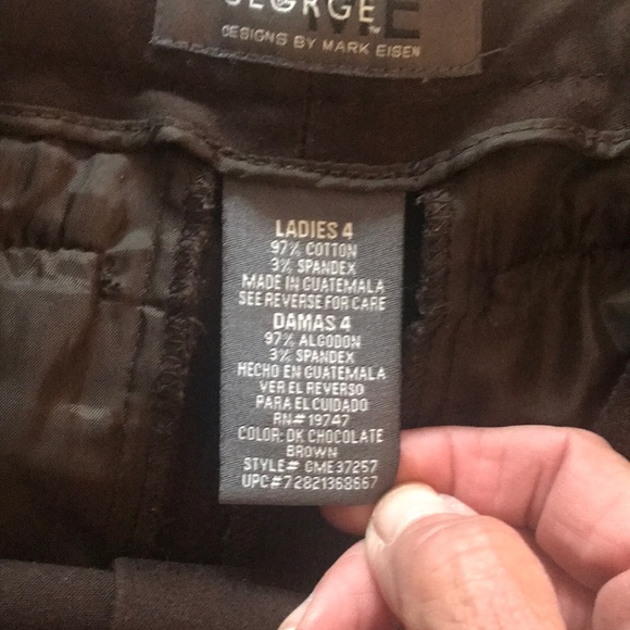 George by Mark Eisen 4 Bermuda shorts - Picture 4 of 4